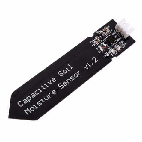 Capacitive Soil Moisture Sensor v.1.2 for Arduino watering plant projects.